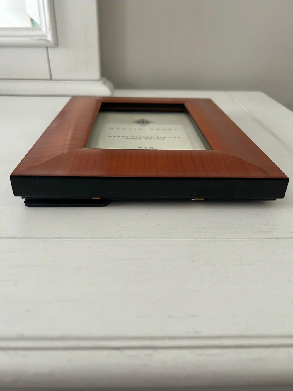 Martin Aborn Handcrafted Italian Wood Picture Frame 4 by 6